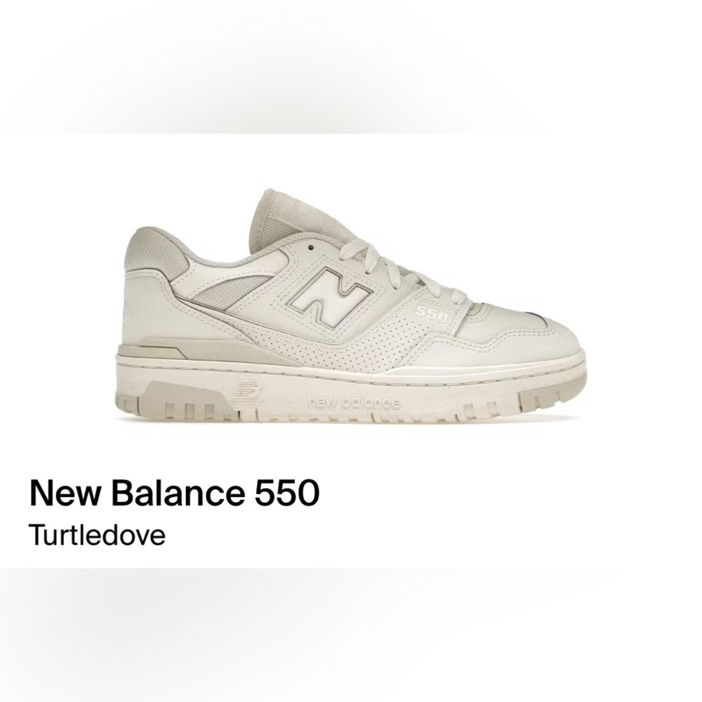New Balance 550 Turtledove Size US women’s 6; US MENS 4.5